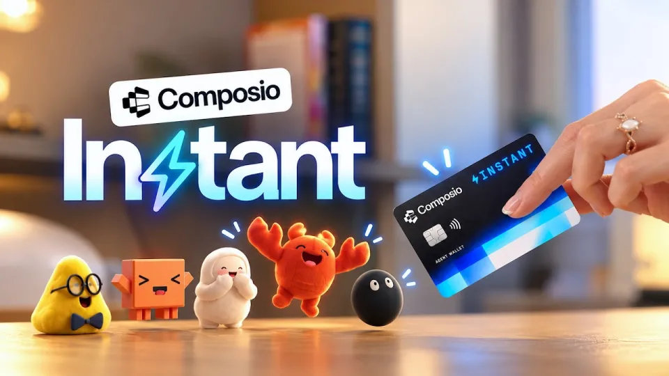 Introducing Composio Instant: let agents pay for their own tools